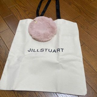 ジルスチュアート(JILLSTUART)のJILLSTUART ロゴトート&ファーポーチ(トートバッグ)