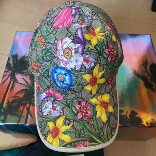 Gucci - GUCCI グッチ 花柄 キャップ GG柄の通販 by import.42|グッチ