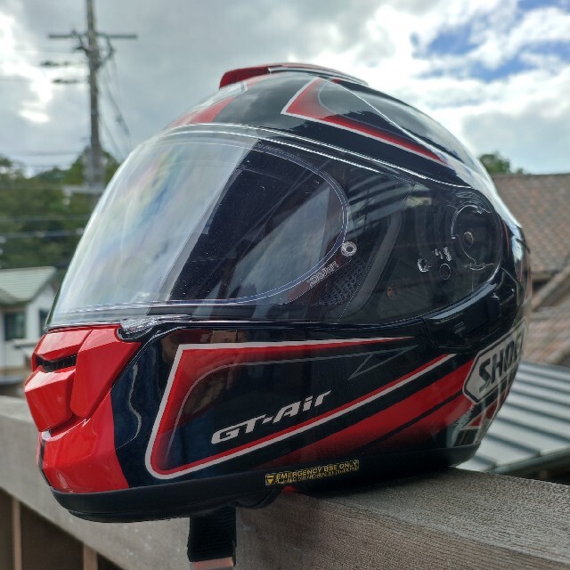 定価 SHOEI GT-Air シャインレッド 箱 説明書など一式セット ienomat