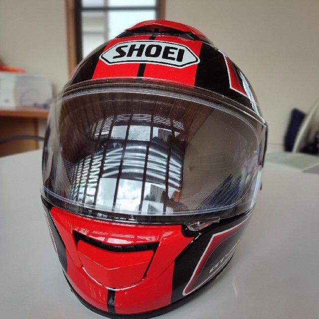 返品不可】 SHOEI GT-Air シャインレッド 箱 説明書など一式セット