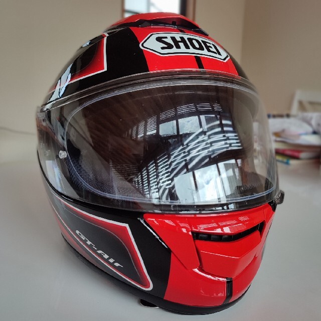 返品不可】 SHOEI GT-Air シャインレッド 箱 説明書など一式セット