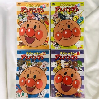 アンパンマン(アンパンマン)の☆4本セット☆  アンパンマン  DVD(キッズ/ファミリー)