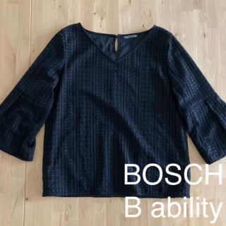 ボッシュ(BOSCH)のBOSCH・B ability ラッセル レース ブラウス 38(シャツ/ブラウス(長袖/七分))