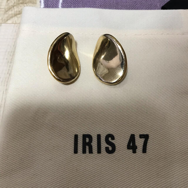 IENA(イエナ)のIRIS47ゴールドイヤリング レディースのアクセサリー(イヤリング)の商品写真