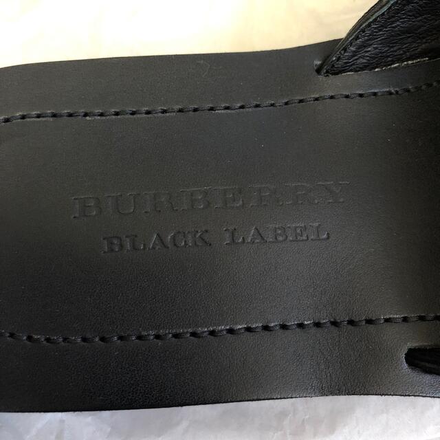 BURBERRY BLACK LABEL(バーバリーブラックレーベル)の新品未使用　Burberry Black Label サンダル メンズの靴/シューズ(サンダル)の商品写真