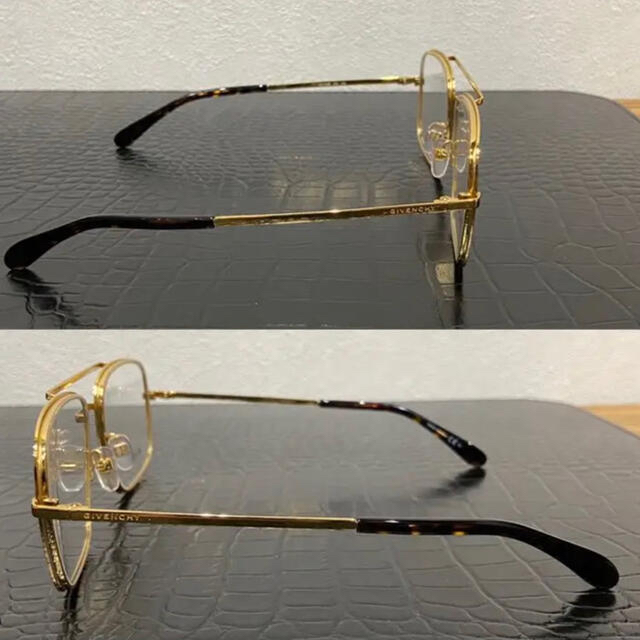 GIVENCHY - ジバンシー メガネ GV0098 スクエア ダブルブリッジ