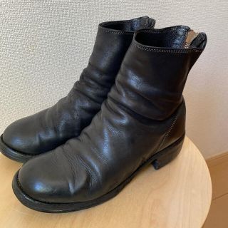 グイディ(GUIDI)のguidi グイディ ブーツ ダブルソール ブラック(ブーツ)