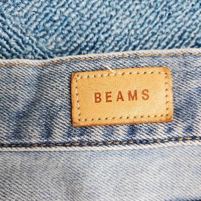 BEAMS(ビームス)のビームス　BEAMS　7分丈ジーンズパンツ　メンズ　中古 メンズのパンツ(デニム/ジーンズ)の商品写真