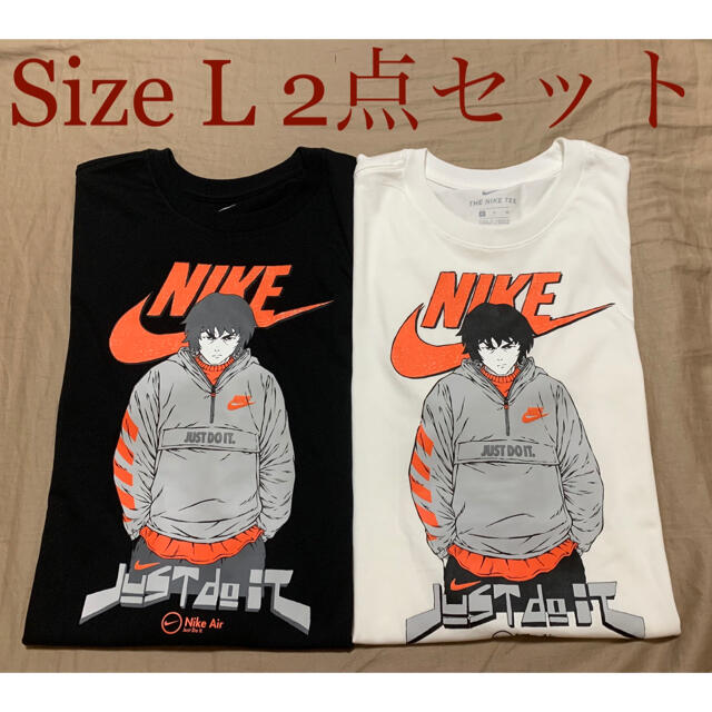 [新品] ナイキ エア マンガ Futura メンズ Tシャツ 2点セットTシャツ/カットソー(半袖/袖なし)