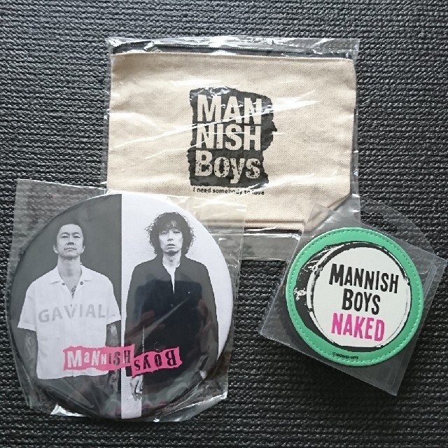 MANNISH BOYS マニッシュボーイズ グッズ 斉藤和義 中村達也の MANNISH BOYS マニッシュボーイズ グッズ 斉藤和義 中村達也の
