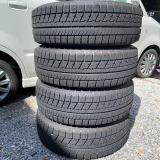 ブリヂストン(BRIDGESTONE)の【送料込】BSスタッドレス 195／65R15 アルミホイール4本セット(タイヤ・ホイールセット)