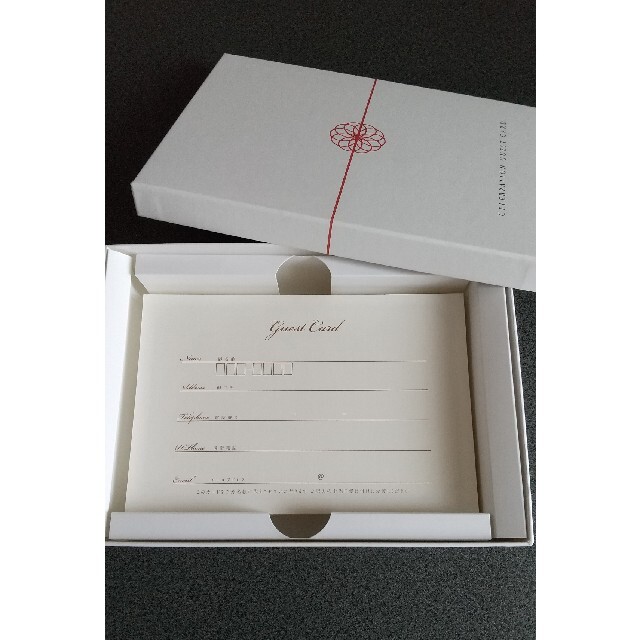 【結婚式】ゲストカード方式 芳名帳　32名様分 ハンドメイドのウェディング(その他)の商品写真
