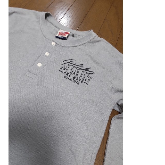 GOTCHA(ガッチャ)のGOTCHAガッチャヘンリーネックロンT メンズのトップス(Tシャツ/カットソー(七分/長袖))の商品写真