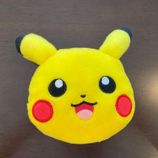 ポケモン(ポケモン)の【未使用】ピカチュウフェイスポーチ(キャラクターグッズ)