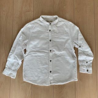 ザラキッズ(ZARA KIDS)のZARA ザラ　長袖　白シャツ　(Tシャツ/カットソー)