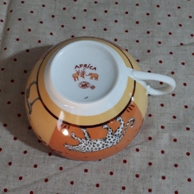 Hermes(エルメス)のHERMES エルメス モーニングカップ & ソーサー インテリア/住まい/日用品のキッチン/食器(グラス/カップ)の商品写真