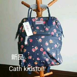 キャスキッドソン(Cath Kidston)の新品 キャスキッドソン リュック ネイビー 花柄(リュック/バックパック)