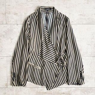 アンドゥムルメステール(Ann Demeulemeester)のアンドゥムルメステール ☆ ストライプ シャツ ジャケット M 長袖 薄手(その他)