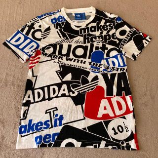 アディダス(adidas)のadidas original アディダス　ロゴ柄Tシャツ S 半袖(Tシャツ/カットソー(半袖/袖なし))