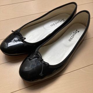 レペット(repetto)のrepetto   バレエシューズ（ブラック）size38 1／2(バレエシューズ)