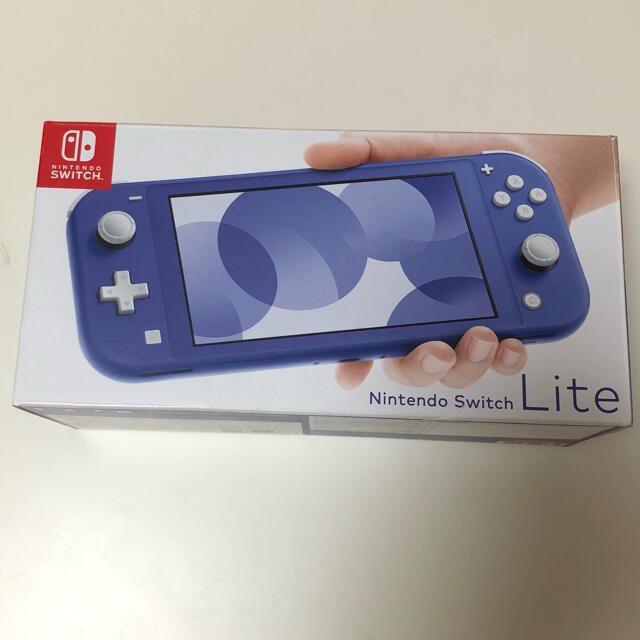 春夏新作 Nintendo switch lite blue ブルー エンタメ/ホビー