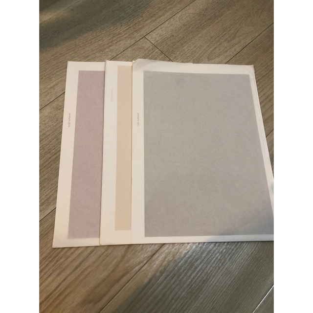 ポーセラーツ転写紙　ラテベージュ、他3色 ハンドメイドの素材/材料(型紙/パターン)の商品写真