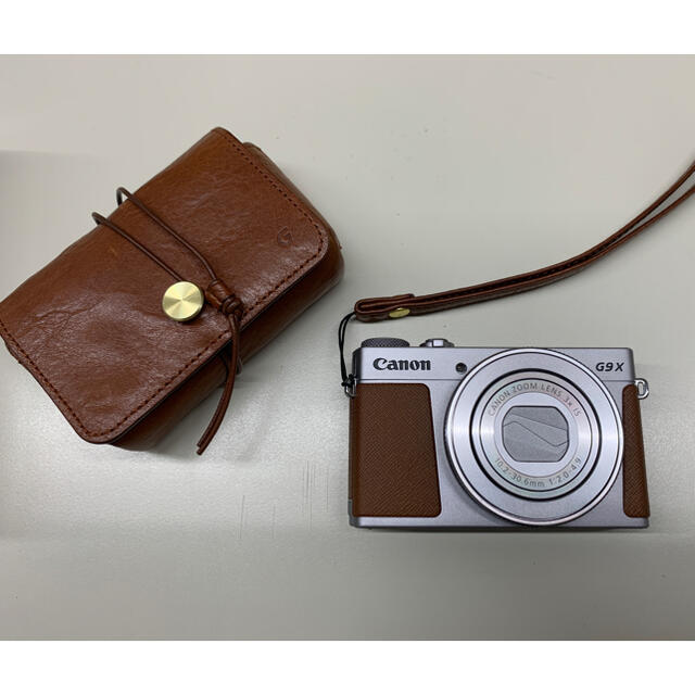 Canon - PowerShot G9 X Mark II (シルバー)美品 ケース付きの通販