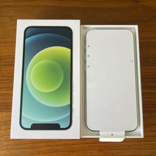 アイフォーン(iPhone)のiphone12 mini 64GB グリーン 未使用 simロック解除(スマートフォン本体)