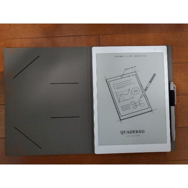 公式激安通販 新型 QUADERNO(クアデルノ)本体 FMVDP51 A5 純正カバー
