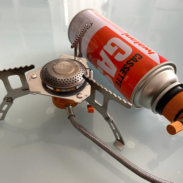 シングルバーナー　ガスアダプターセット スポーツ/アウトドアのアウトドア(ストーブ/コンロ)の商品写真