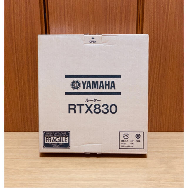 新品未使用 即発送 YAMAHA RTX 830ヤマハギガアクセスVPNルーターPC/タブレット