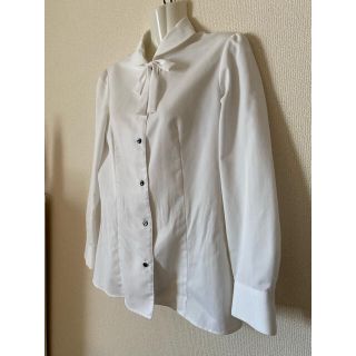 ボンマックス(BONMAX)のボンマックス　事務服リボン付ブラウス　９号(シャツ/ブラウス(長袖/七分))