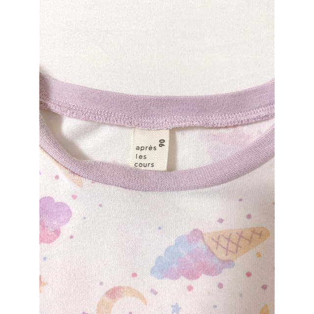 F.O.KIDS(エフオーキッズ)のアプレレクール   パジャマ　2点セット　90 キッズ/ベビー/マタニティのキッズ服女の子用(90cm~)(パジャマ)の商品写真