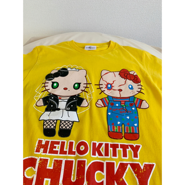 USJ(ユニバーサルスタジオジャパン)のHELLO KITTY CHUCKY Tシャツ半袖 レディースのトップス(Tシャツ(半袖/袖なし))の商品写真