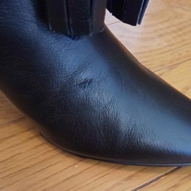MANOLO BLAHNIK(マノロブラニク)のマノロブラニク　黒ブーツ レディースの靴/シューズ(ブーツ)の商品写真