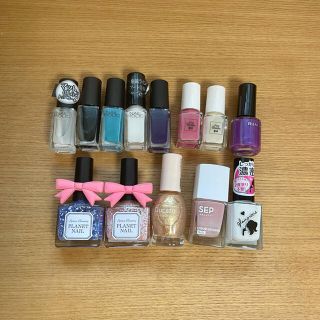 ネイルホリック(NAIL HOLIC)のネイルまとめ売り　ネイルセット　nailholic マットトップコート(マニキュア)