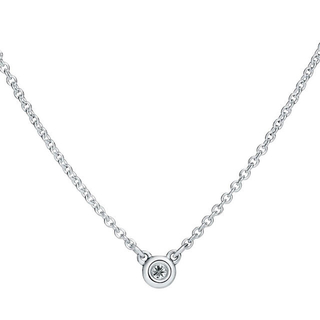 ティファニー(Tiffany & Co.)のTIFFANY&CO. ダイヤモンド バイザヤード ネックレス 0.03カラット(ネックレス)