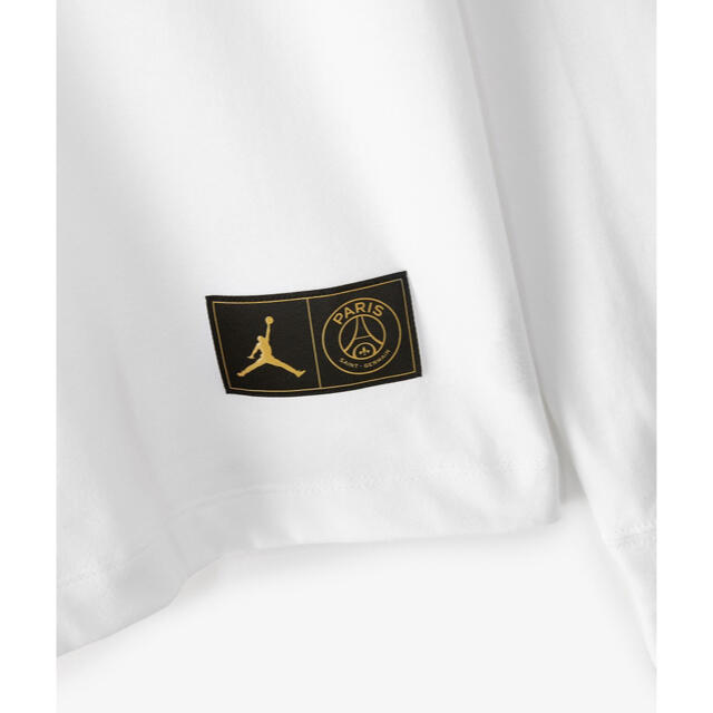 NIKE(ナイキ)の【M】パリサンジェルマン PSG ジョーダン Jordan ロンT 白 メンズのトップス(Tシャツ/カットソー(七分/長袖))の商品写真
