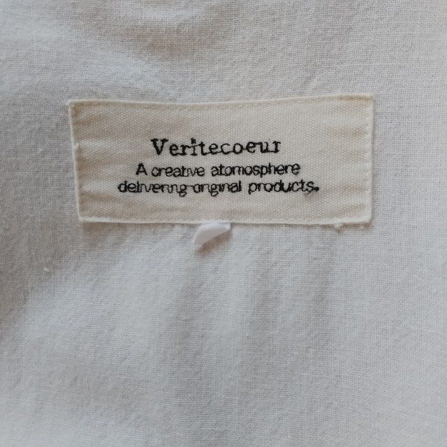 Veritecoeur - 【ヴェリテクール】ジャケット 綿麻 オフホワイト Veritecoeur - 【ヴェリテクール】ジャケット 綿麻 オフホワイト