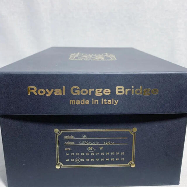 【イタリア製】ROYAL GEORGE BRIDGE ローファー 短靴 革靴