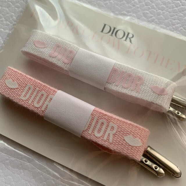 Dior(ディオール)の【限定ノベルティー　非売品】Dior 靴紐 エンタメ/ホビーのコレクション(ノベルティグッズ)の商品写真