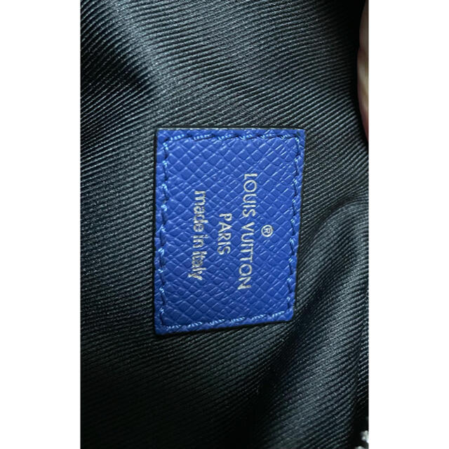 LOUIS VUITTON(ルイヴィトン)の超美品⭐︎ルイヴィトン⭐︎バムバッグ⭐︎人気カラーブルー メンズのバッグ(ボディーバッグ)の商品写真