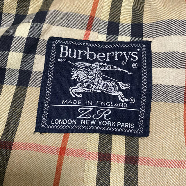 BURBERRY - バーバリー ステンカラーコート ノバチェック 玉虫色 英国 ...