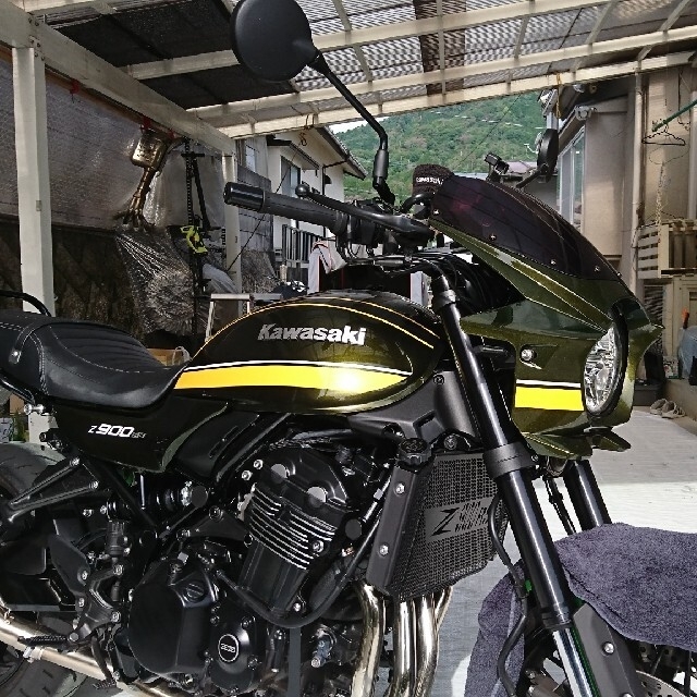 Kawasaki/Z900RS/ビキニカウル/タイガー/高級クリヤー仕上げ！！