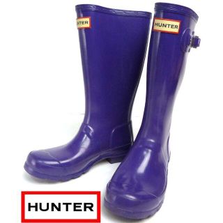 ハンター(HUNTER)のハンター HUNTER レインブーツ UK1(20cm相当)(キッズ) 【中古】(長靴/レインシューズ)