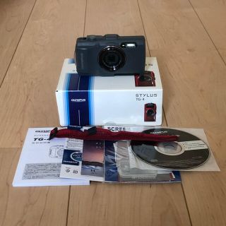 オリンパス(OLYMPUS)のジャンク OLYMPUS STYLUS TG-4 Tough 防水デジタルカメラ(コンパクトデジタルカメラ)