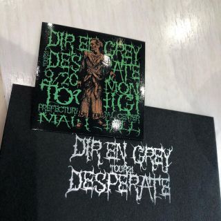 DIR EN GREY desperateライブツアーグッズ シール薫(V-ROCK/ヴィジュアル系)