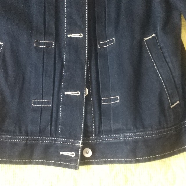 FELISSIMO(フェリシモ)のデニムジャケット(ノーカラー) レディースのジャケット/アウター(Gジャン/デニムジャケット)の商品写真