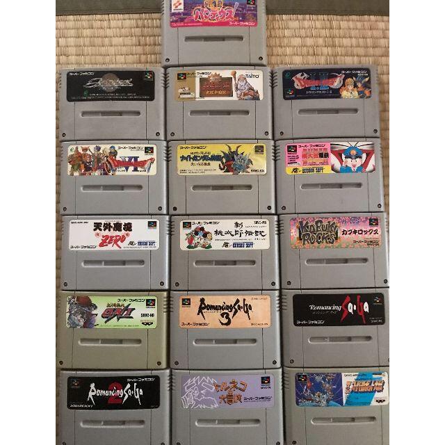 【スーパーファミコン】ゲームソフト3１本セット