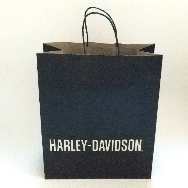 Harley Davidson(ハーレーダビッドソン)のハーレーダビッドソン 正規ショップ ショッパー 紙袋 ギフト袋 ショップ袋 自動車/バイクのバイク(その他)の商品写真